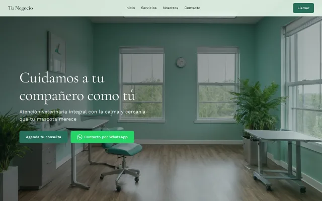 Vista previa de Opción A para Tu Negocio
