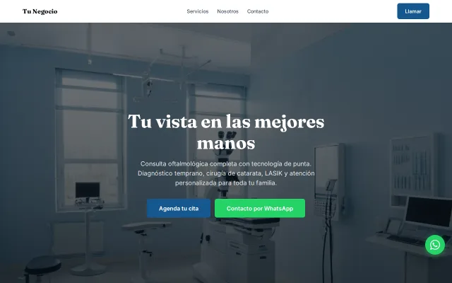 Vista previa de Opción B para Tu Negocio