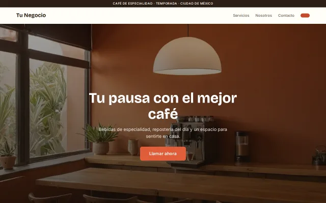 Vista previa de Opción B para Tu Negocio