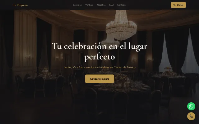Vista previa de Opción B para Tu Negocio