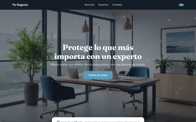 Vista previa de Opción B para Tu Negocio