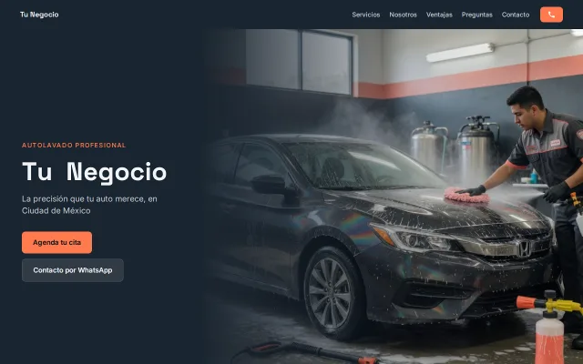 Vista previa de Opción B para Tu Negocio