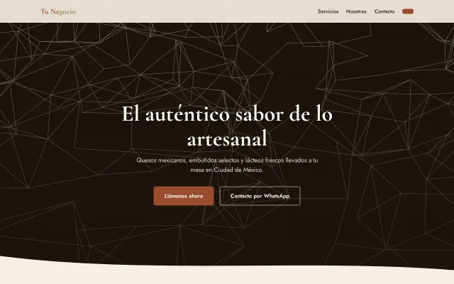 Vista previa de Opción B para Tu Negocio
