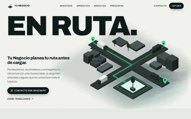 Vista previa de Opción B para Tu Negocio