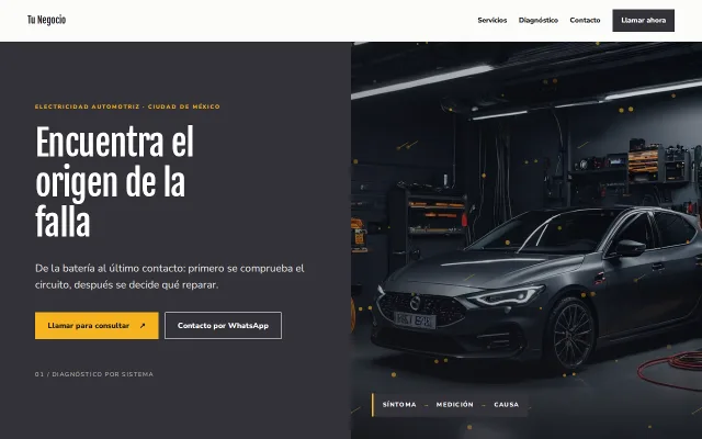 Vista previa de Opción B para Tu Negocio