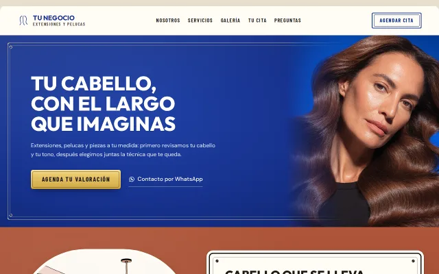 Vista previa de Opción B para Tu Negocio