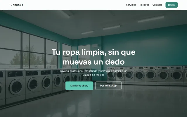 Vista previa de Opción A para Tu Negocio