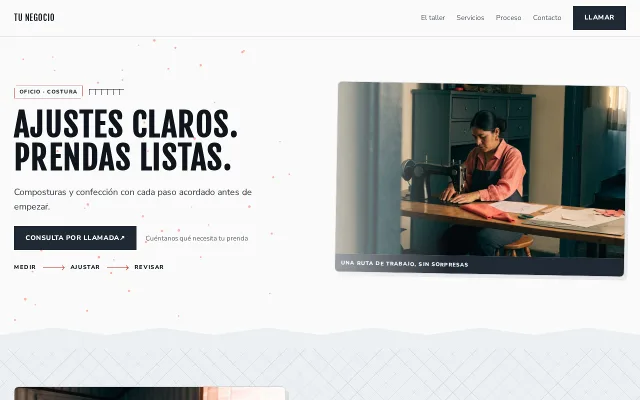 Vista previa de Opción A para Tu Negocio