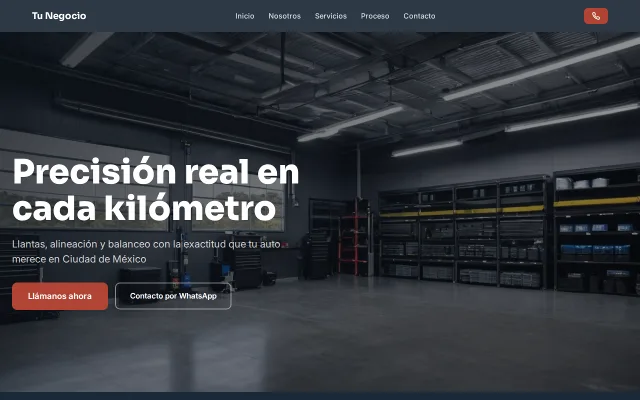 Vista previa de Opción B para Tu Negocio