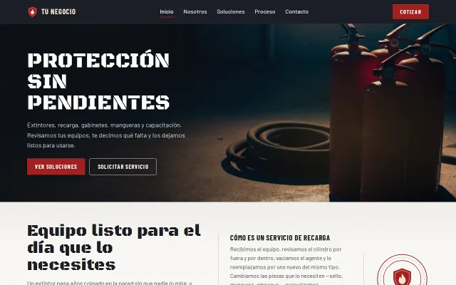 Vista previa de Opción B para Tu Negocio