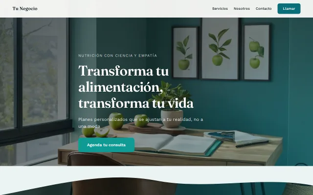 Vista previa de Opción A para Tu Negocio