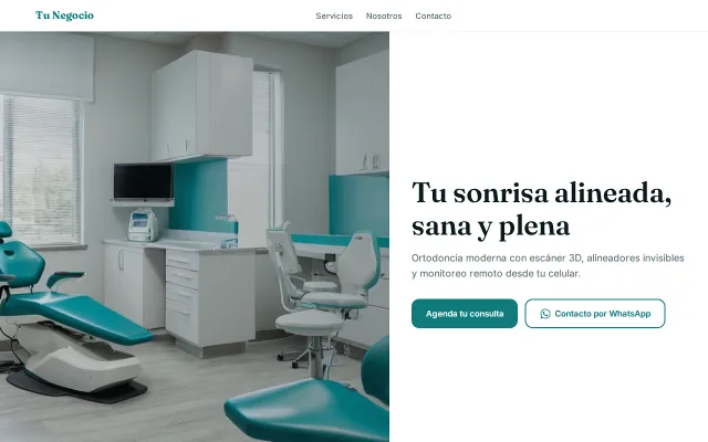 Vista previa de Opción B para Tu Negocio