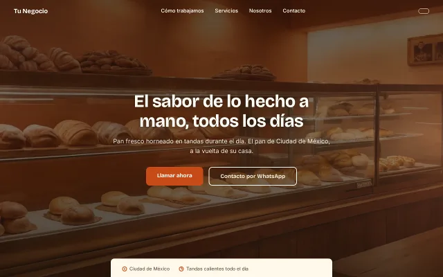 Vista previa de Opción B para Tu Negocio