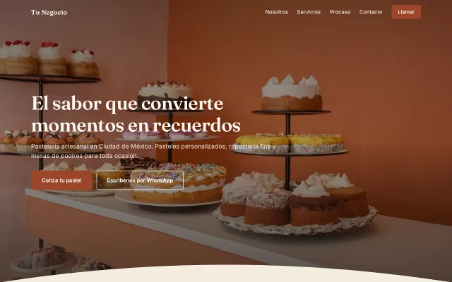 Vista previa de Opción A para Tu Negocio