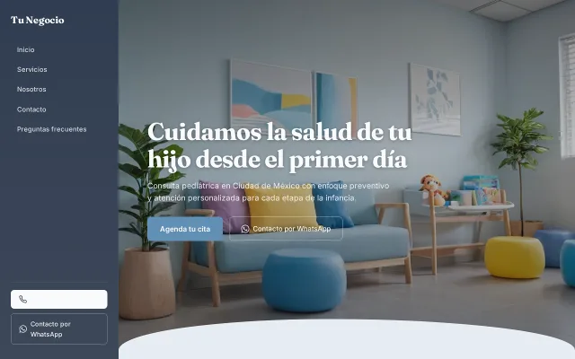 Vista previa de Opción A para Tu Negocio
