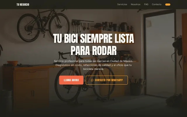 Vista previa de Opción B para Tu Negocio