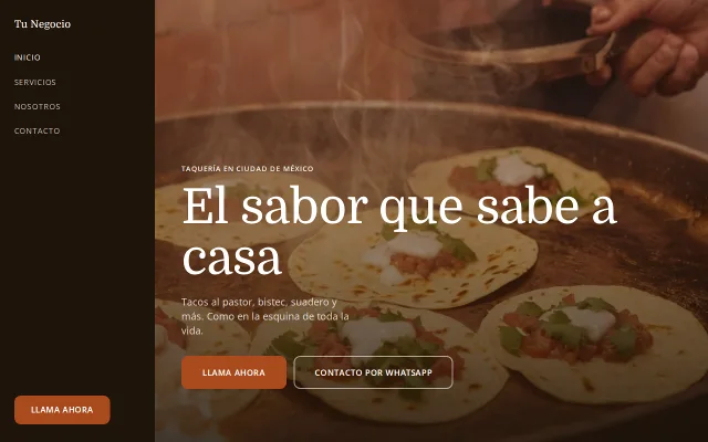 Vista previa de Opción B para Tu Negocio