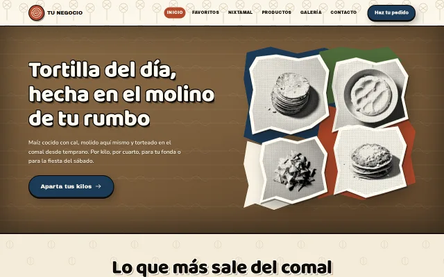 Vista previa de Opción B para Tu Negocio