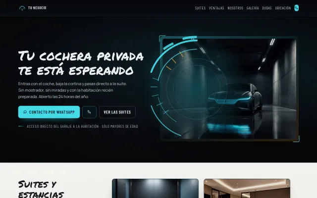 Vista previa de Opción A para Tu Negocio