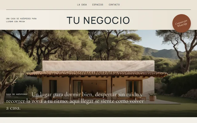 Vista previa de Opción A para Tu Negocio