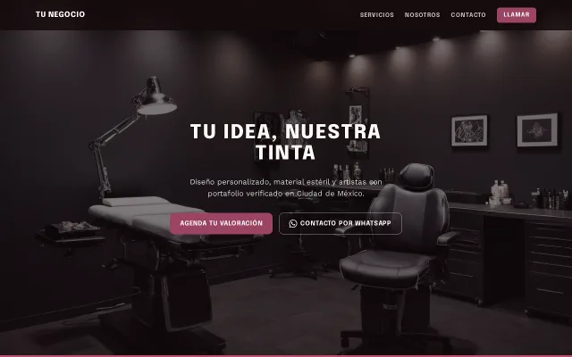 Vista previa de Opción B para Tu Negocio