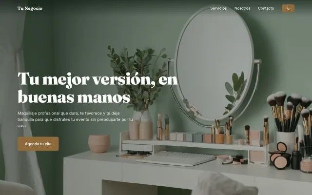 Vista previa de Opción B para Tu Negocio