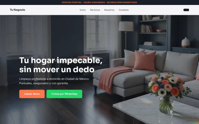 Vista previa de Opción B para Tu Negocio