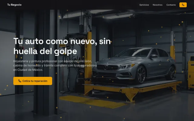 Vista previa de Opción A para Tu Negocio
