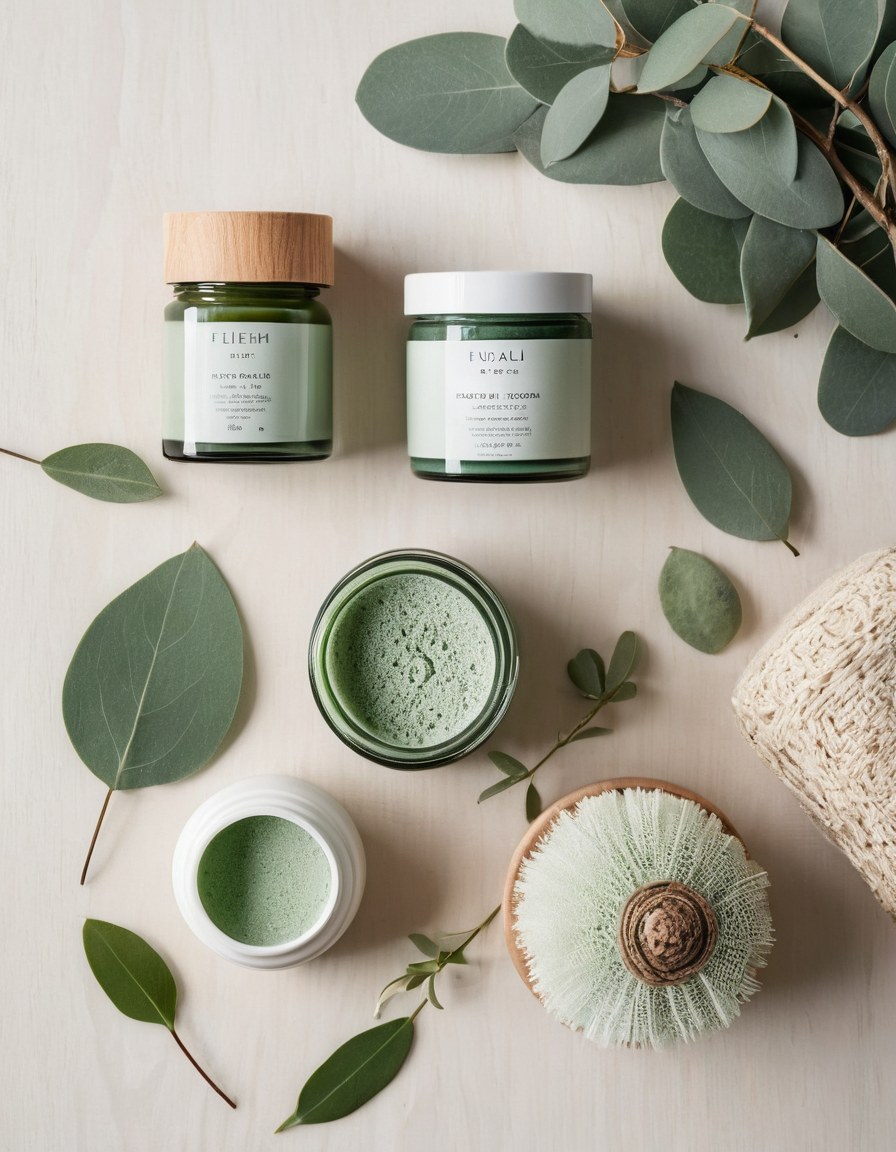 Productos profesionales de cuidado facial y botanical ingredients