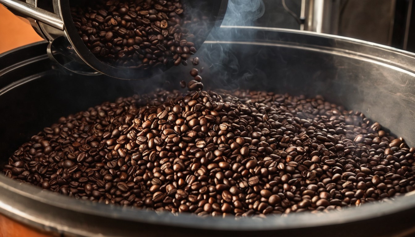 Café en grano tostado artesanalmente en Ciudad de México
