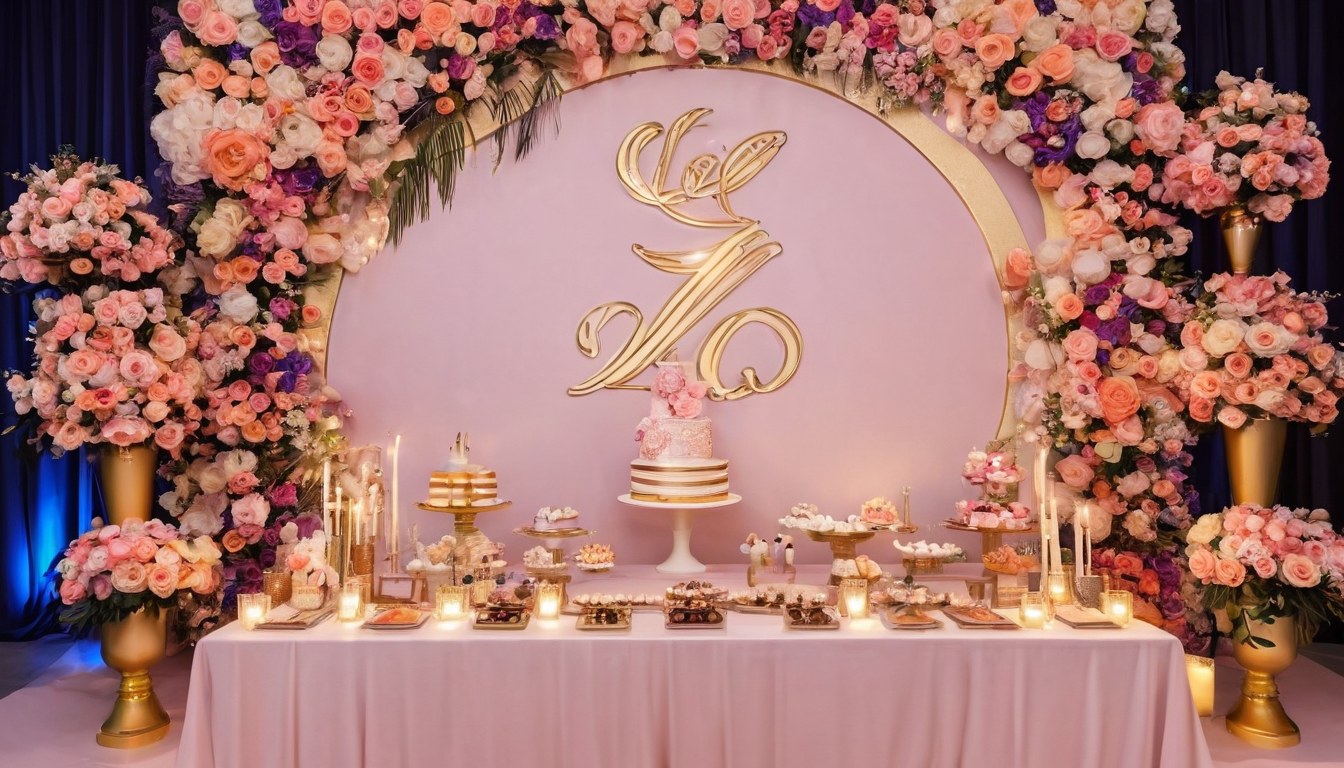 Concepto y paleta para eventos