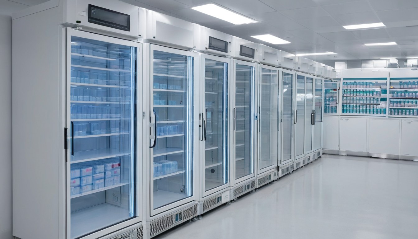 Cámara de refrigeración farmacéutica con control de temperatura