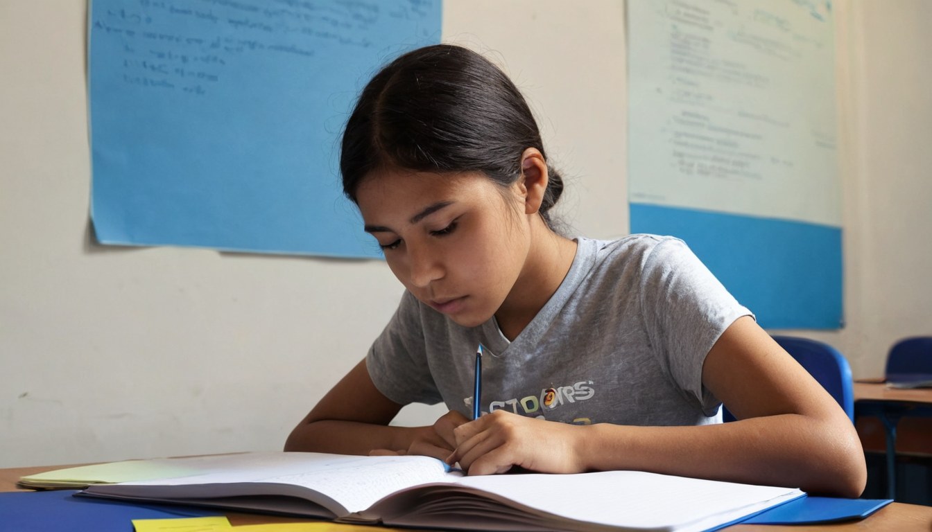 Tutora y estudiante avanzando en una sesión académica