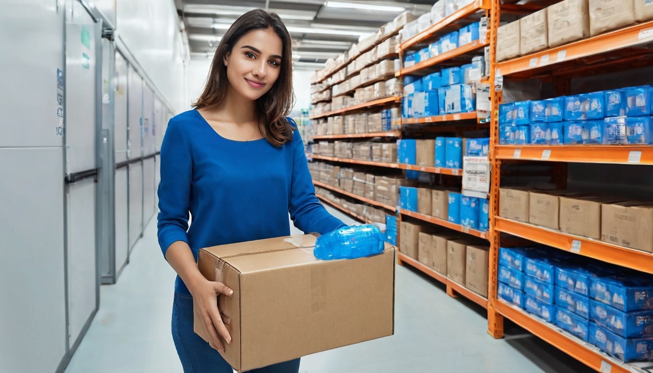 Organización de cajas para almacenamiento