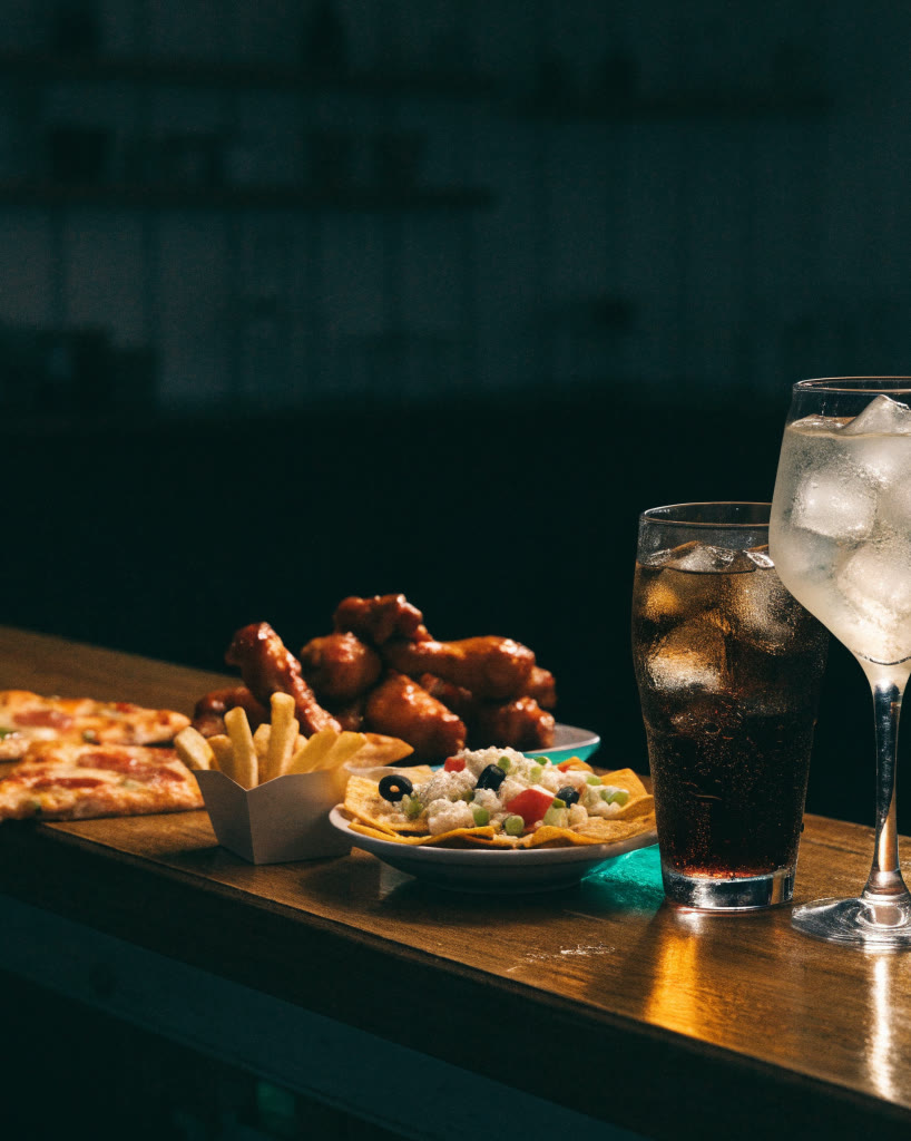 Snack bar y bebidas