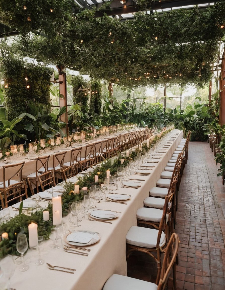 Banquete preparado para una reunión al aire libre