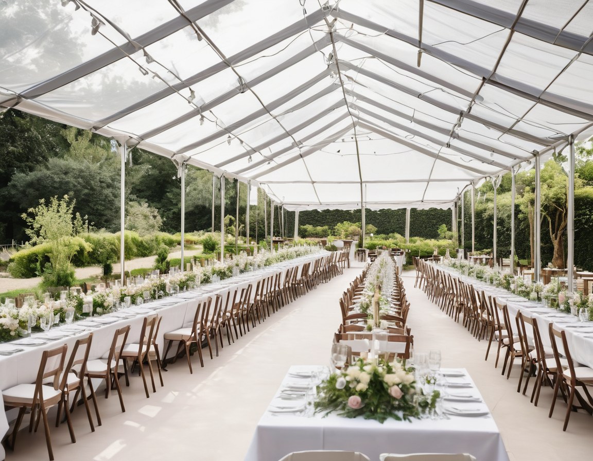 Banquetes para eventos al aire libre