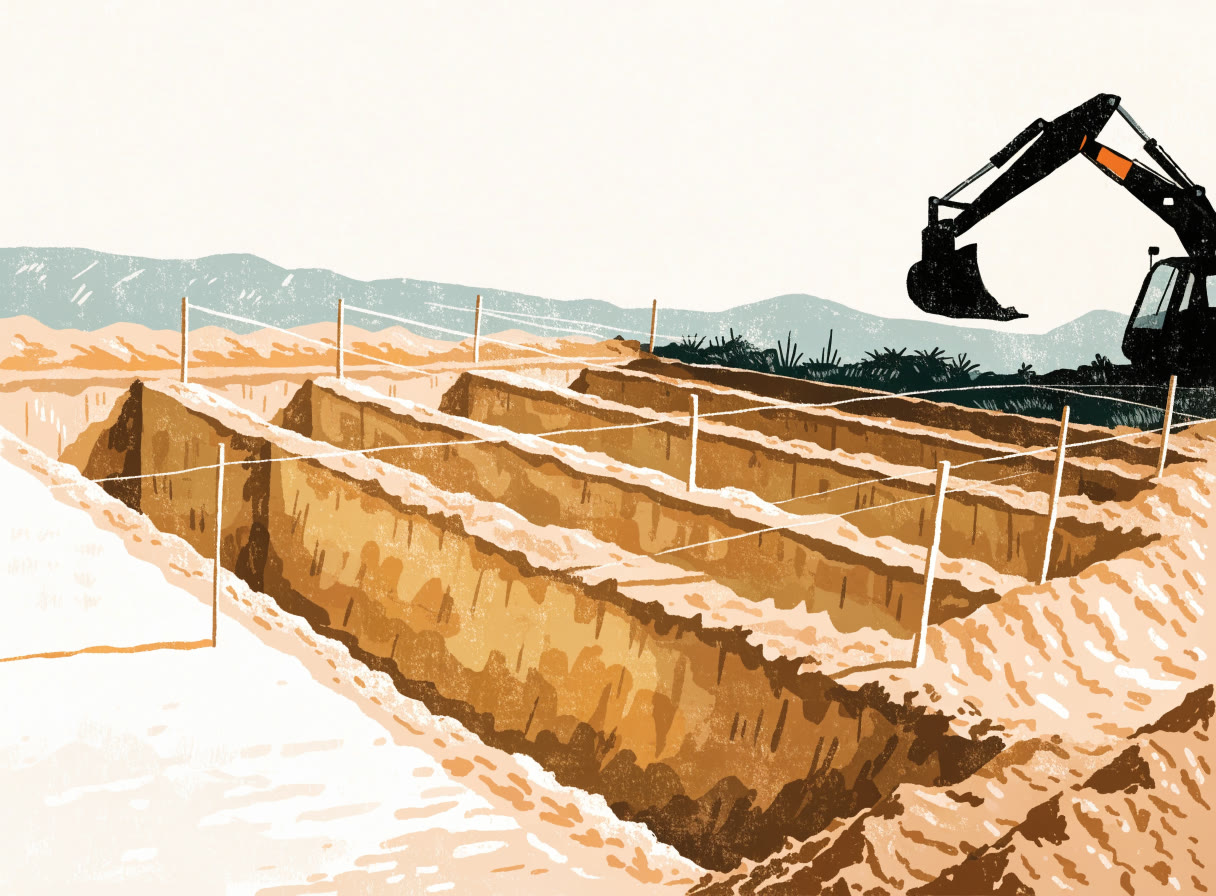 Excavación para cimentación