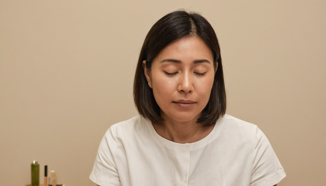 Preparación facial para eventos