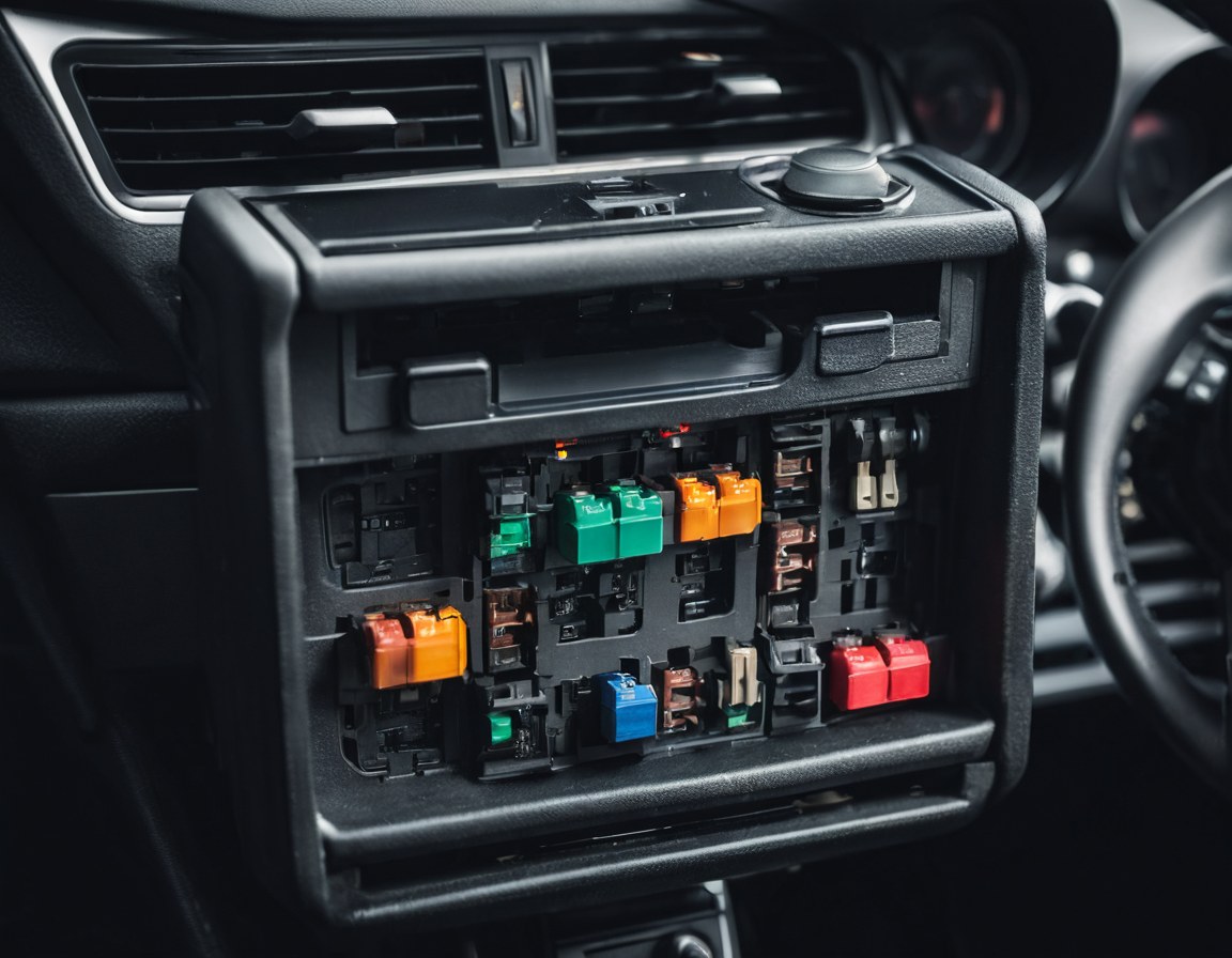 Revisión de Revisión de fusibles y arneses en electricidad automotriz