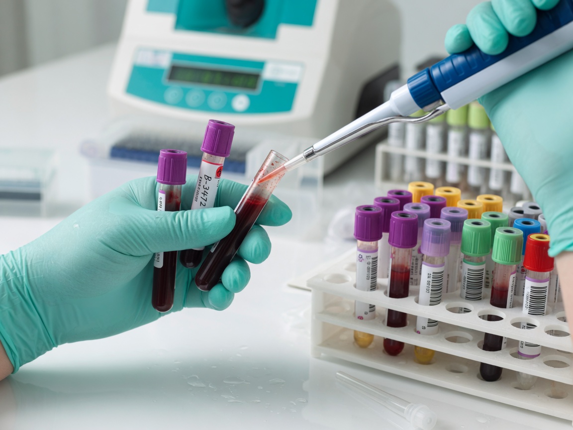Técnico de laboratorio procesando muestras en Ciudad de México