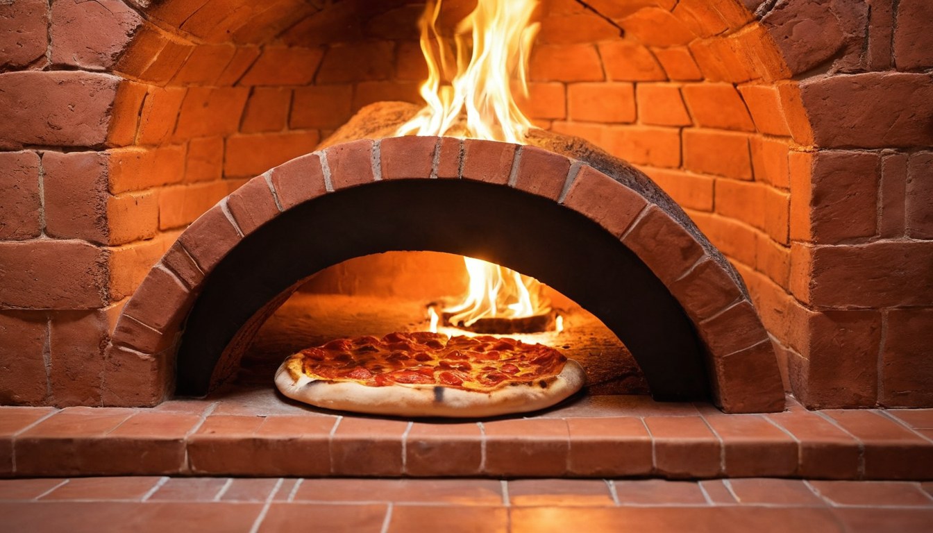 Horno de leña para pizza artesanal en Ciudad de México