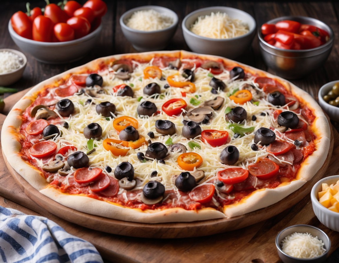 Arma tu pizza personalizada