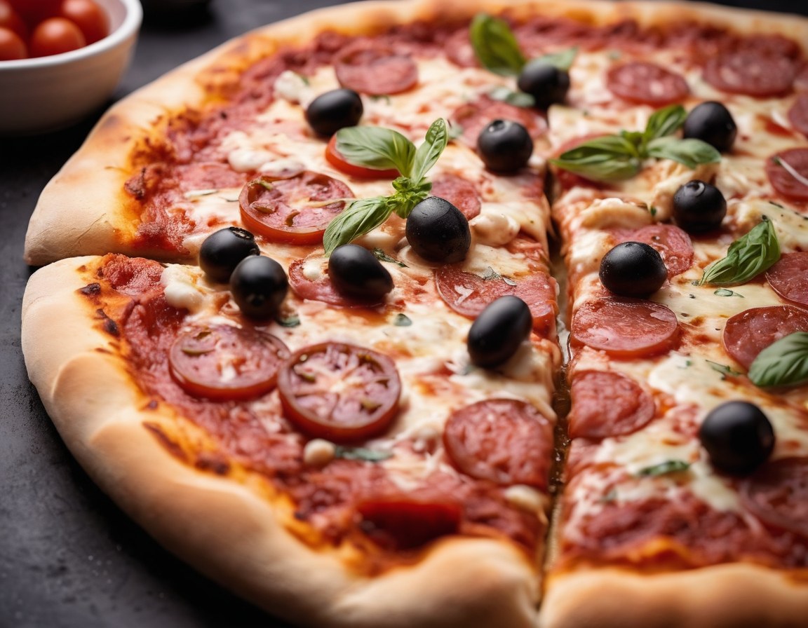 Pizza al carbón y leña