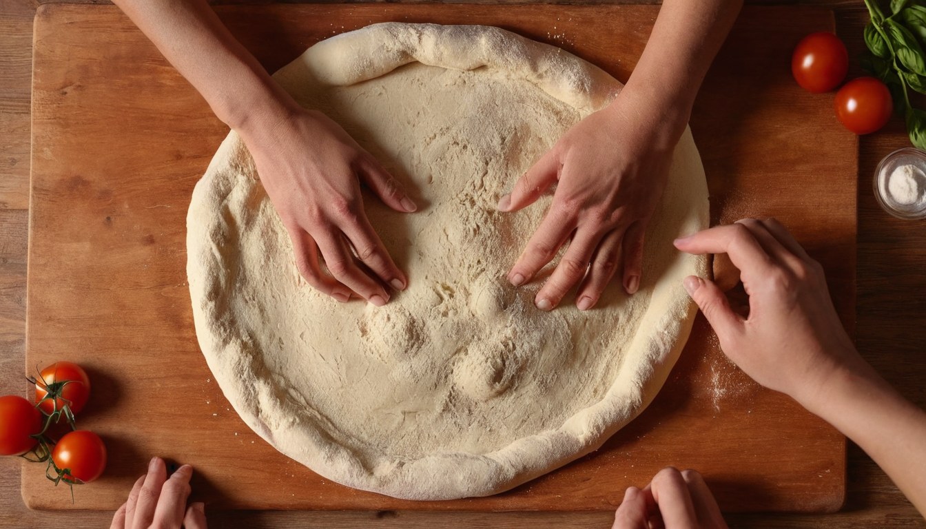 Preparación artesanal de pizza en Tu Negocio, Ciudad de México