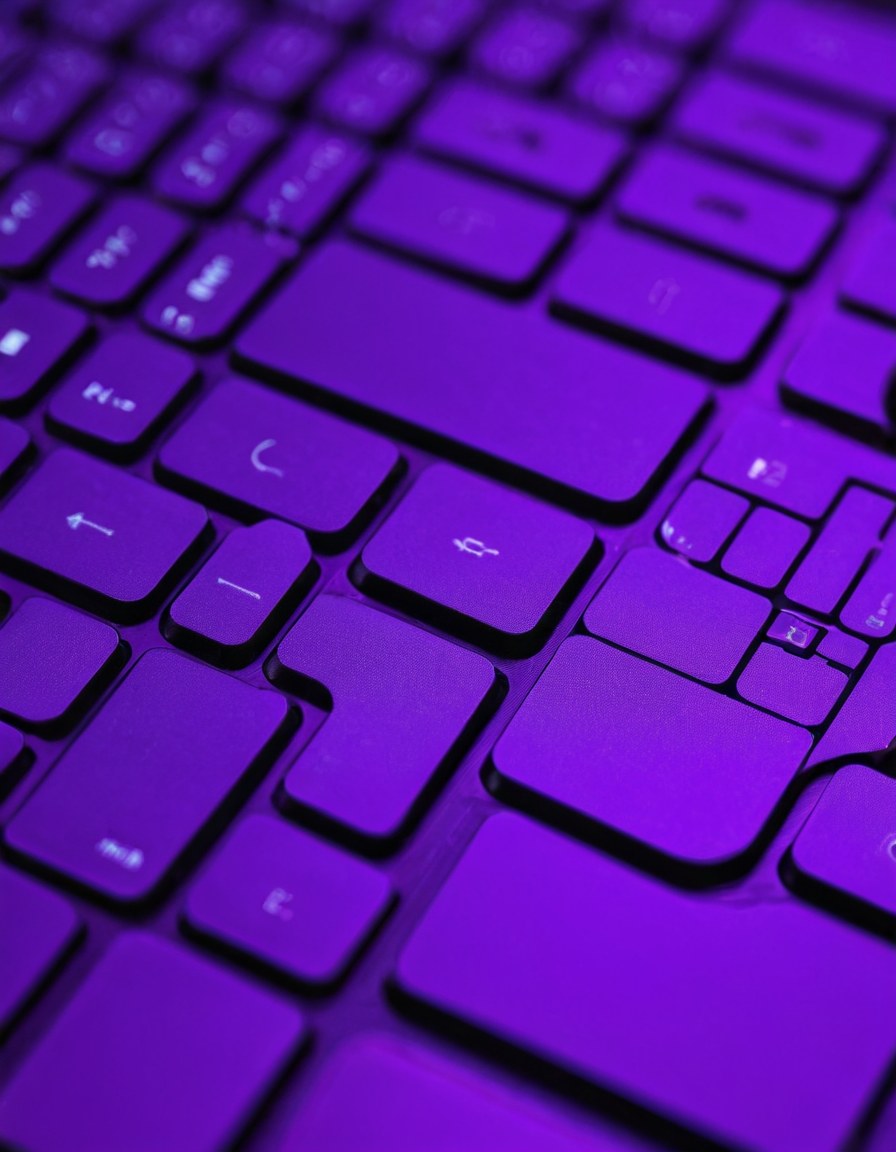 Teclado de laptop limpio junto al detalle de una tarjeta de circuito