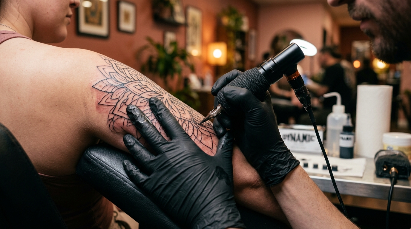 Línea fina y micro tatuaje — Tu Negocio