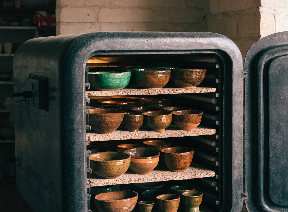 Quema en horno